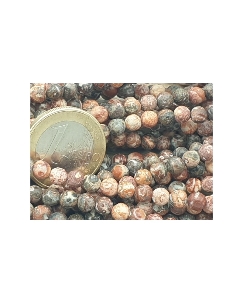 Leopardenjaspiskette 4mm
