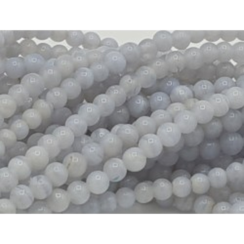 Chalcedonkette 4mm