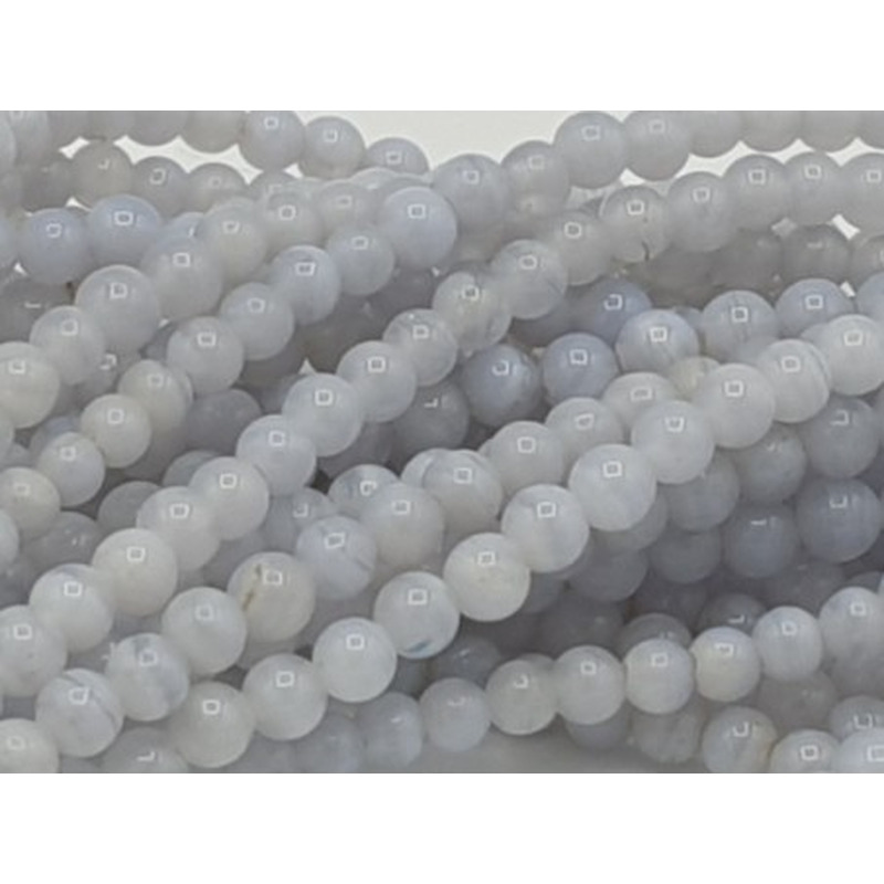 Chalcedonkette 4mm