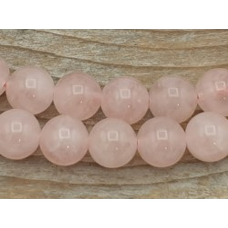 Rosenquarzkette 8mm