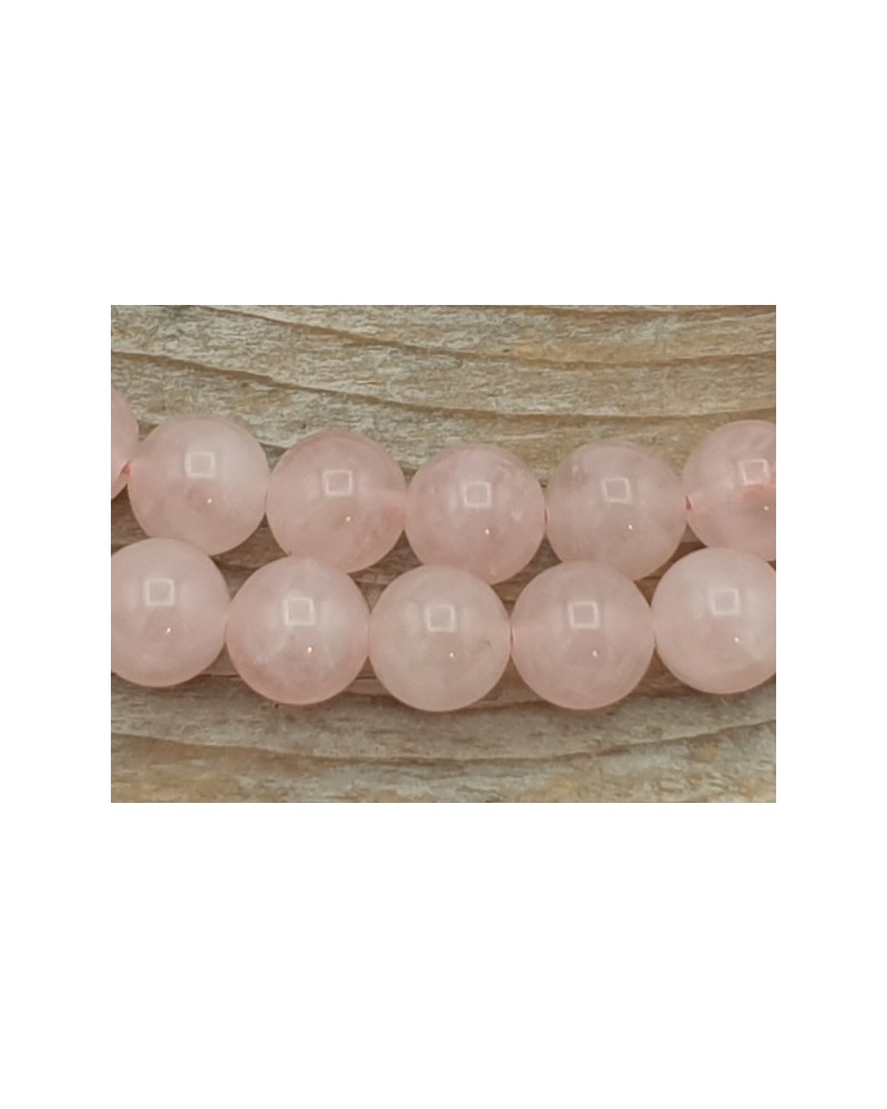 Rosenquarzkette 8mm