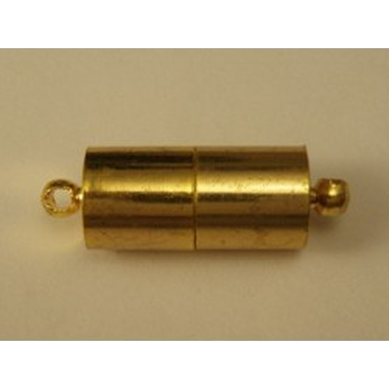 Magnetschliesse 8x24mm vergoldet, geklebt