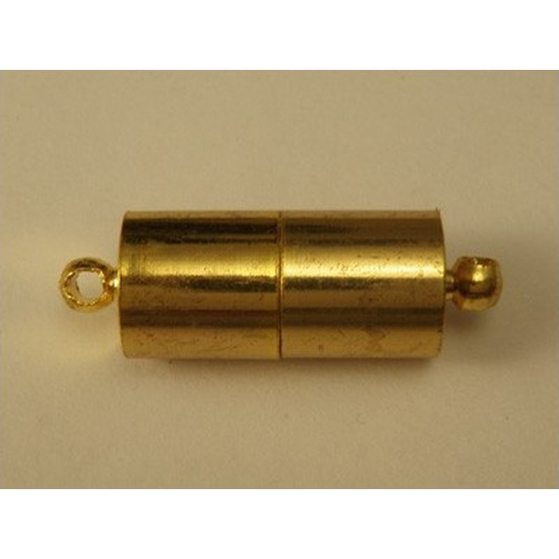 Magnetschliesse 8x24mm vergoldet, geklebt