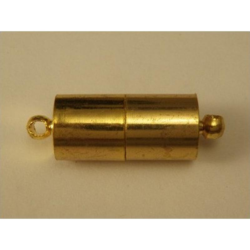 Magnetschliesse 8x24mm vergoldet, geklebt