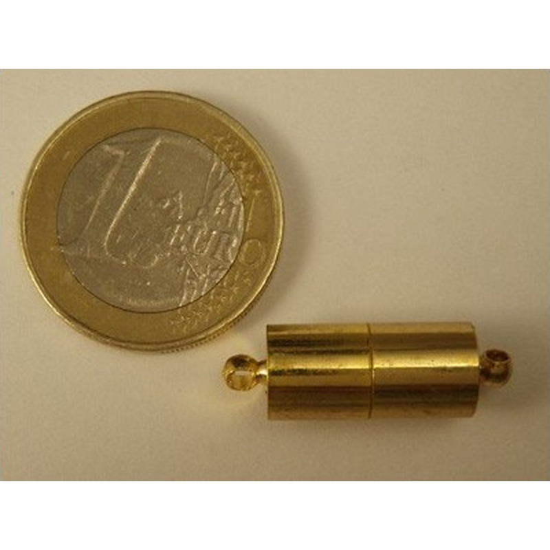 Magnetschliesse 8x24mm vergoldet, geklebt