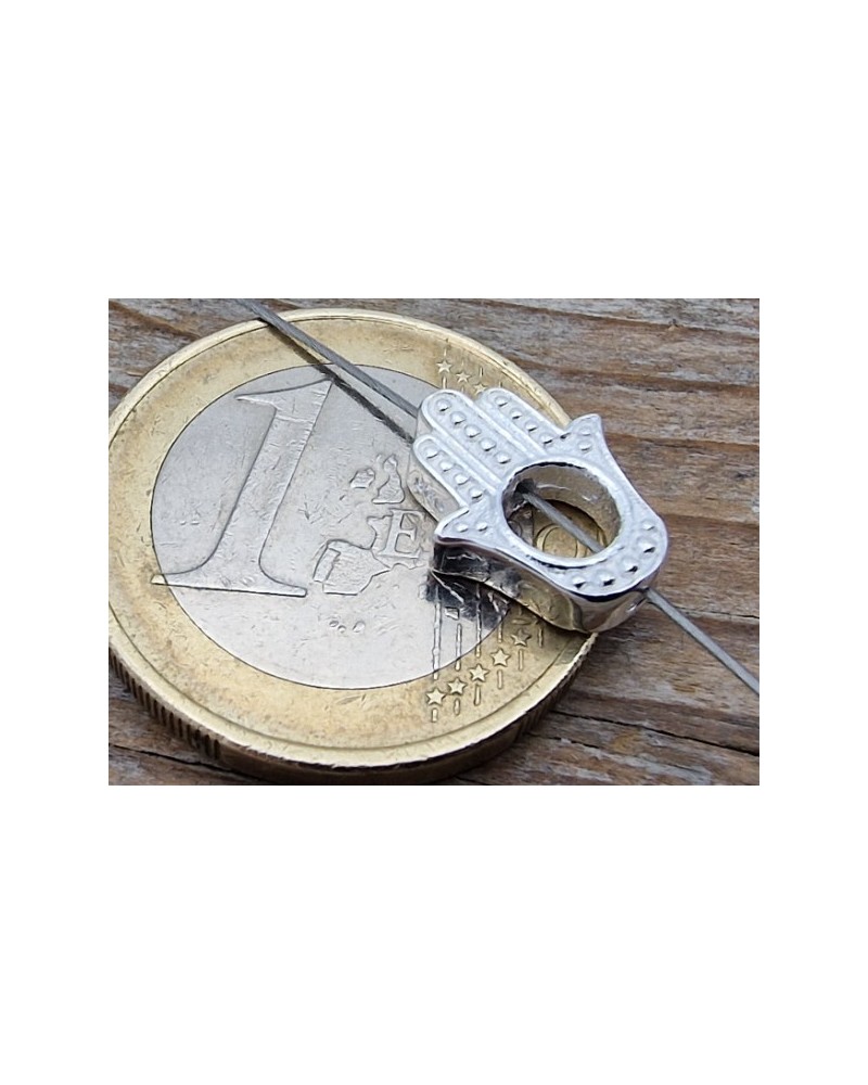 Zwischenteil Hamsa-Hand 12mm, 925 Silber