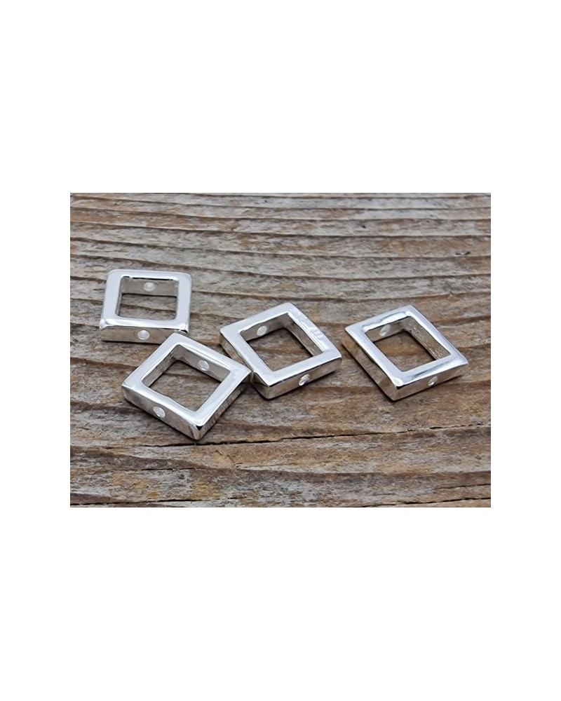 Zwischenteil 8x8x2mm, 925 Silber