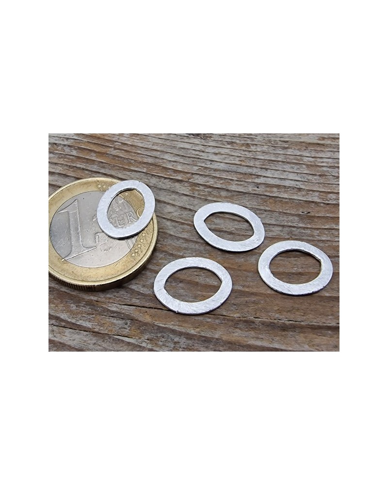 Zwischenteil 10x14mm, 925 Silber