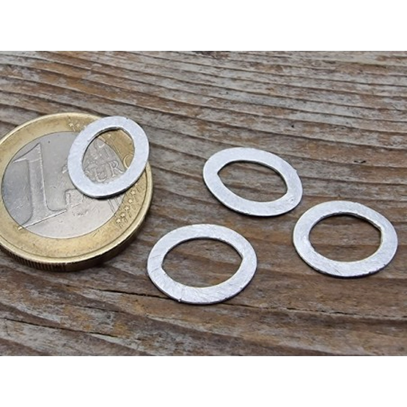 Zwischenteil 10x14mm, 925 Silber