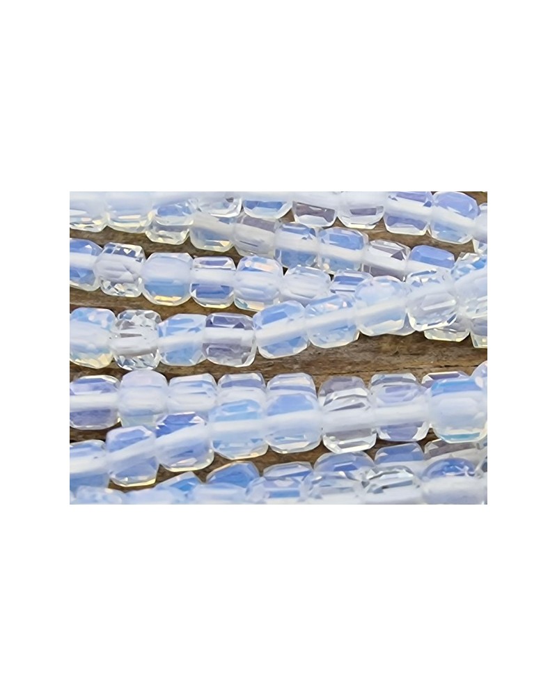 Opalitekette facettiert 2.5x2.5mm