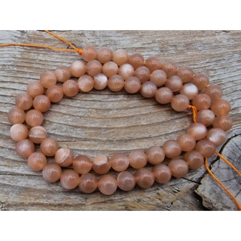 Mondsteintkette orange 6mm