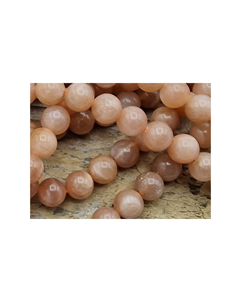 Mondsteintkette orange 6mm