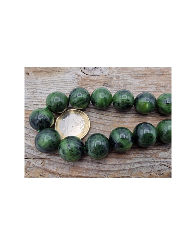 Nephrit Jadekette 14mm