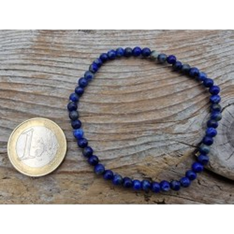 Lapislazuli 4mm Armband 2