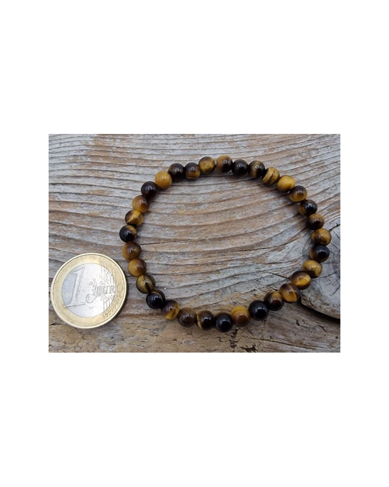Tigerauge 6mm Armband