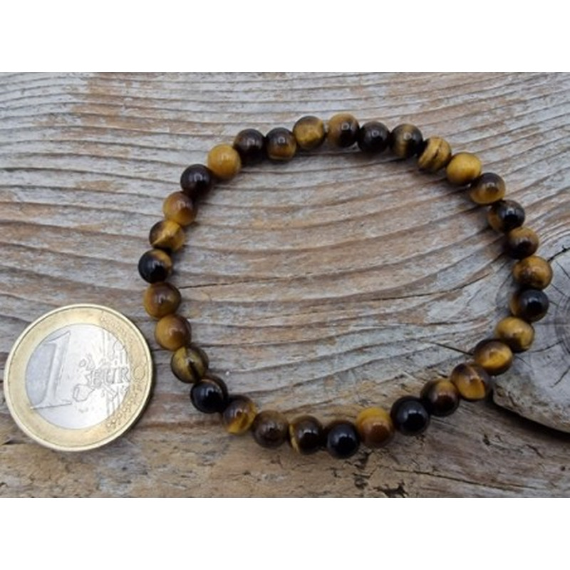 Tigerauge 6mm Armband