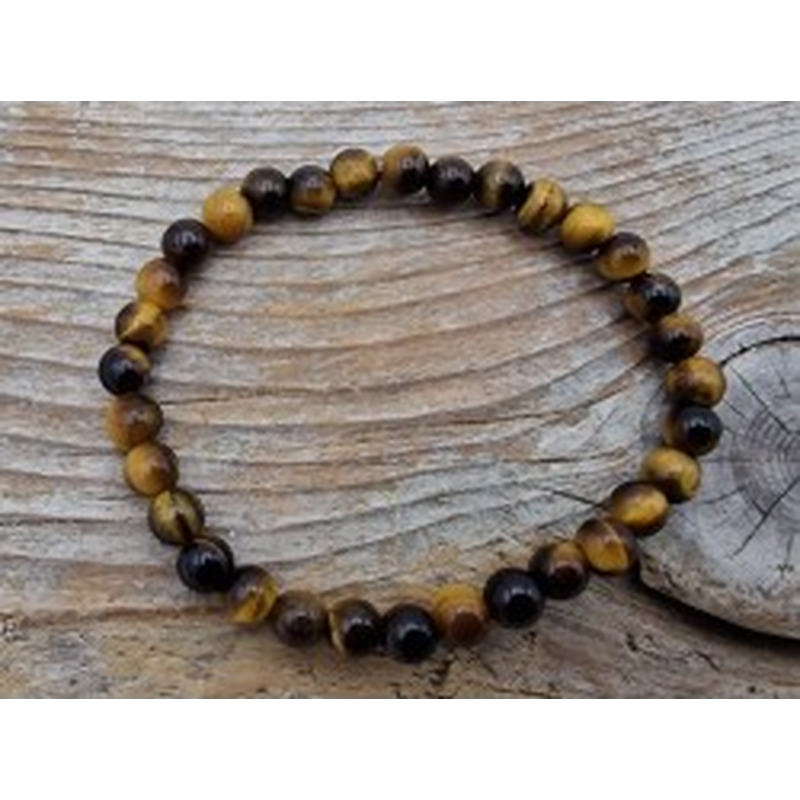 Tigerauge 6mm Armband