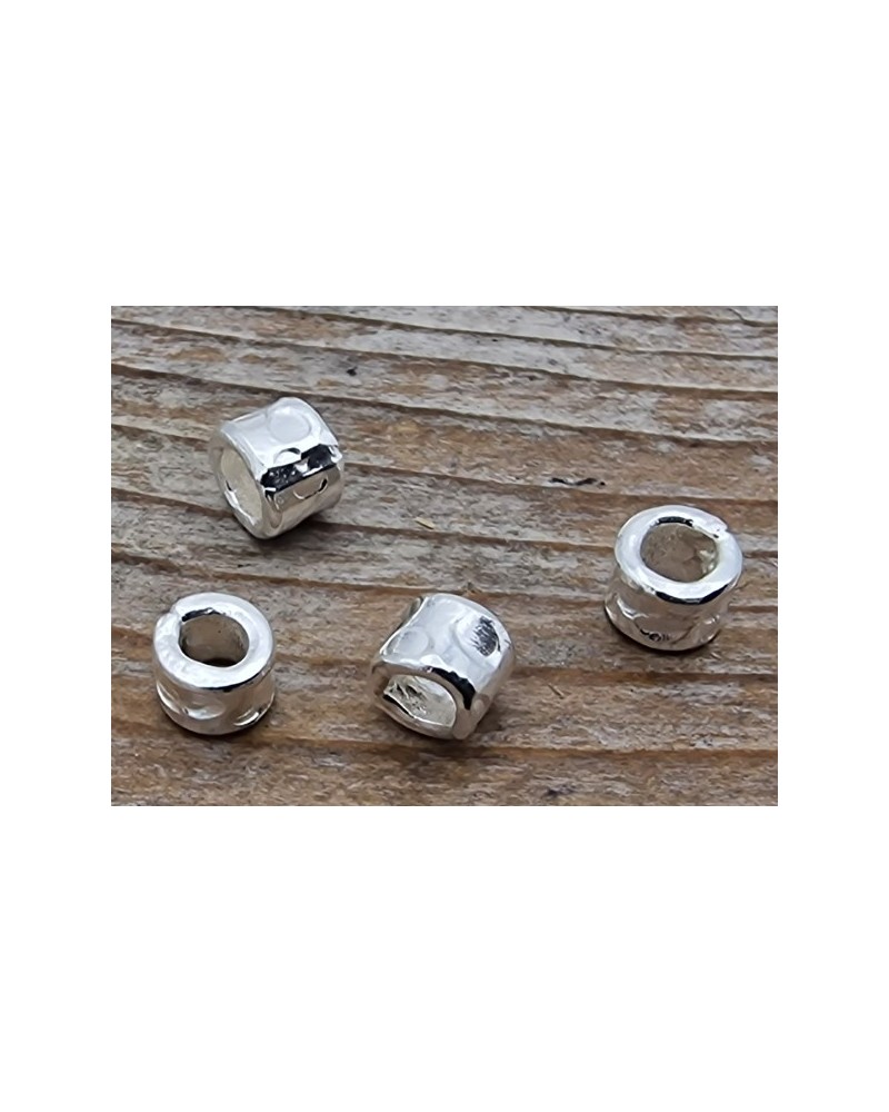 Zwischenteil, Röhrchen 4x3mm, 925 Silber