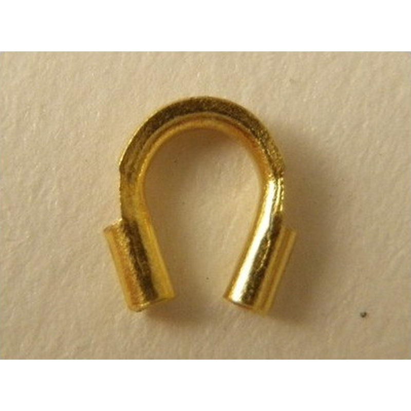 Drahtschutz 0.6mm, vergoldet