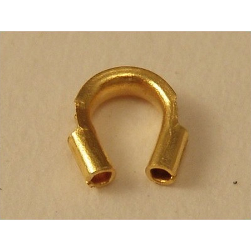 Drahtschutz 0.6mm, vergoldet