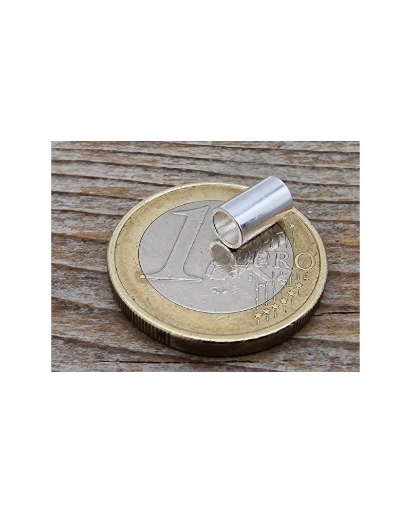Zwischenteil, Röhrchen 5x8mm, 925 Silber