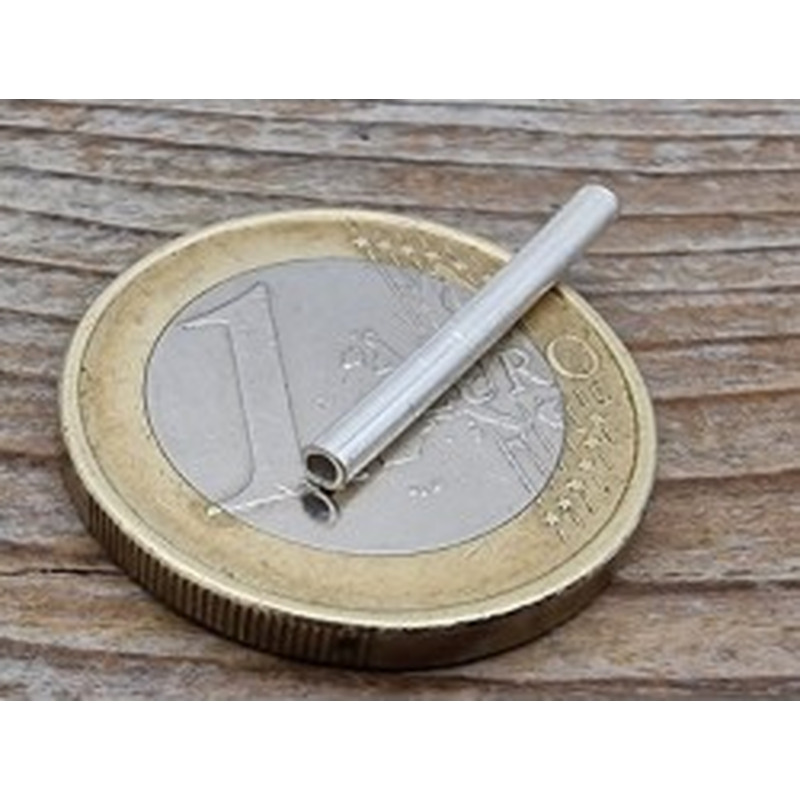 Zwischenteil, Röhrchen 2x20mm, 925 Silber 2