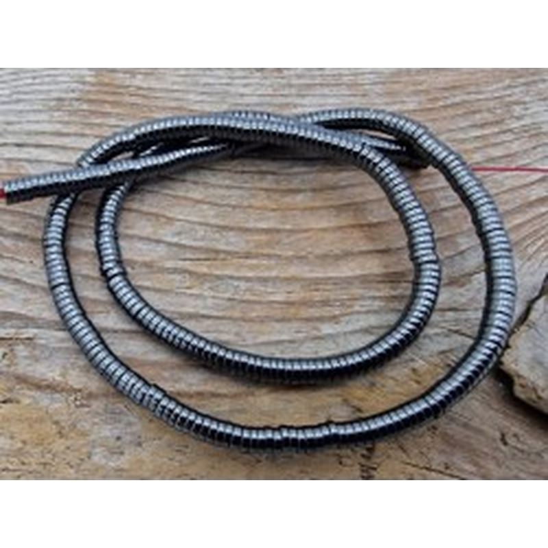 Blutsteinkette (Hämatit) 4x1mm 2