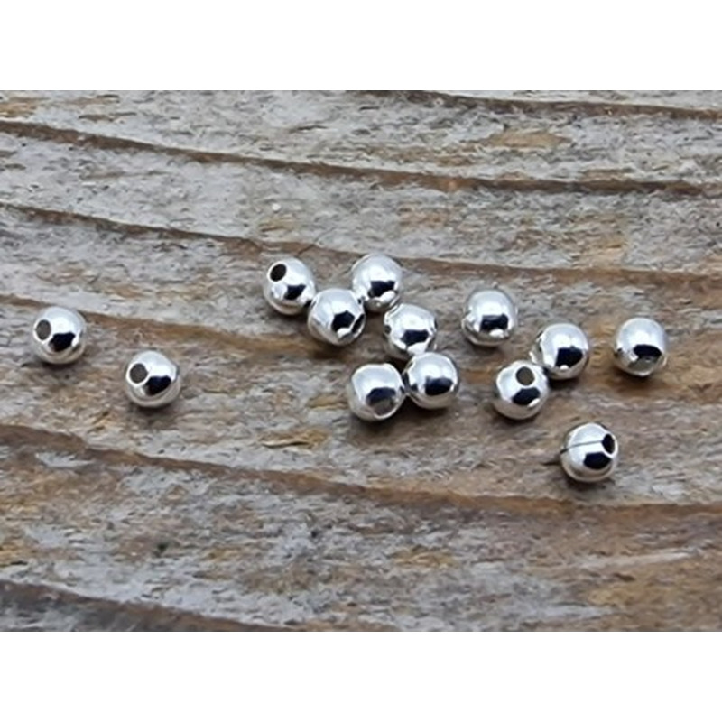 Zwischenteil, Kugel 1.8mm (30 Stk), 925 Silber