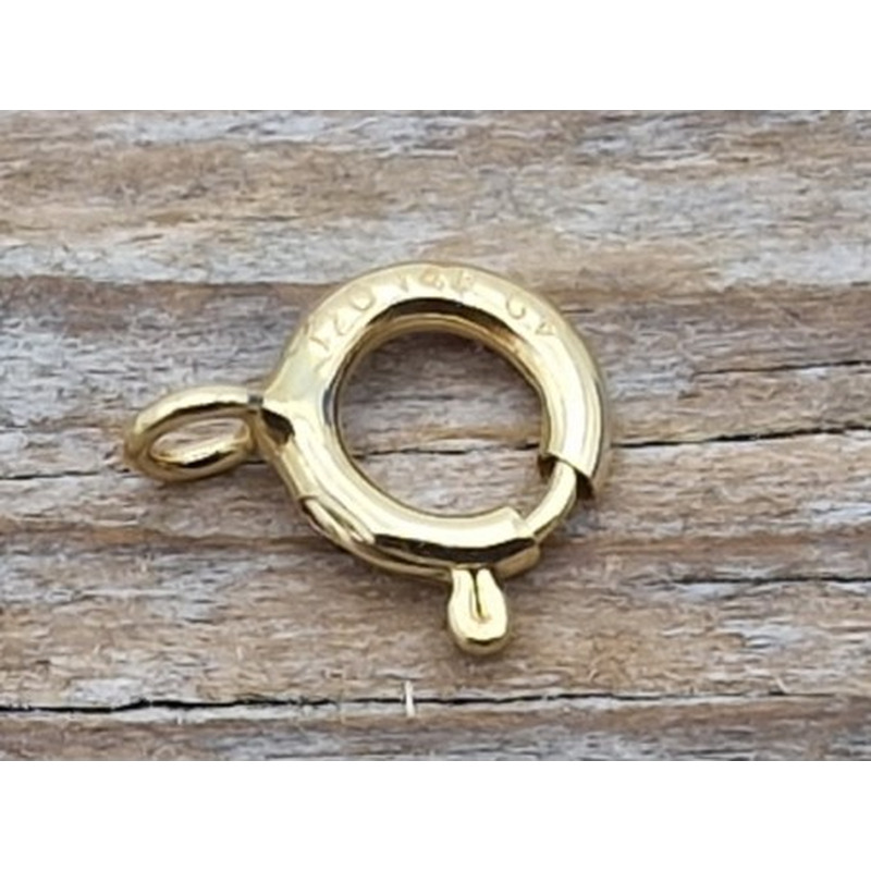 Federring 5mm Goldfilled