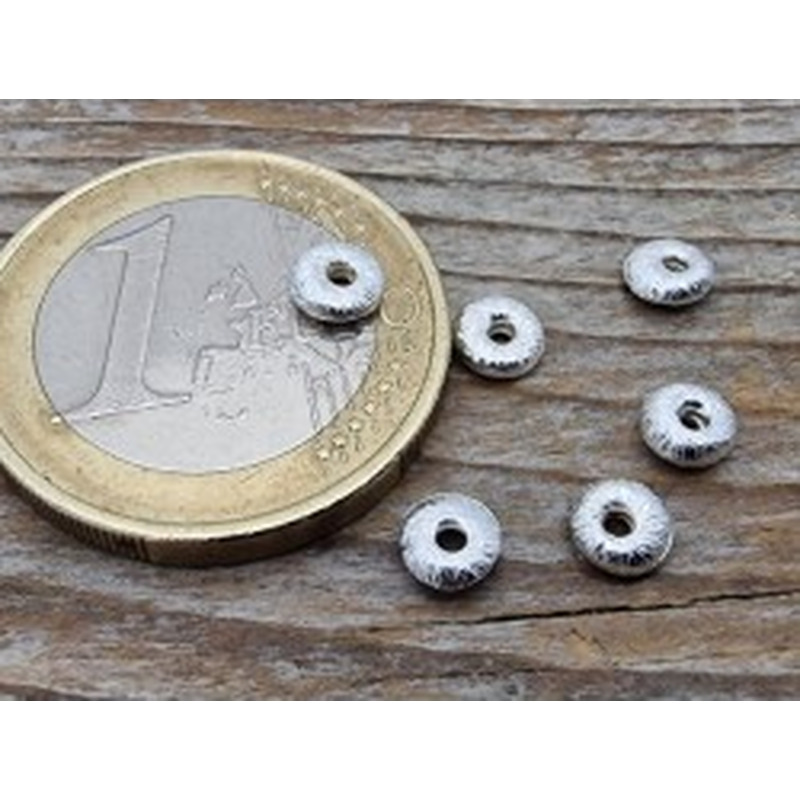 Zwischenteil, Scheibe 4.5x2mm, 925 Silber 2
