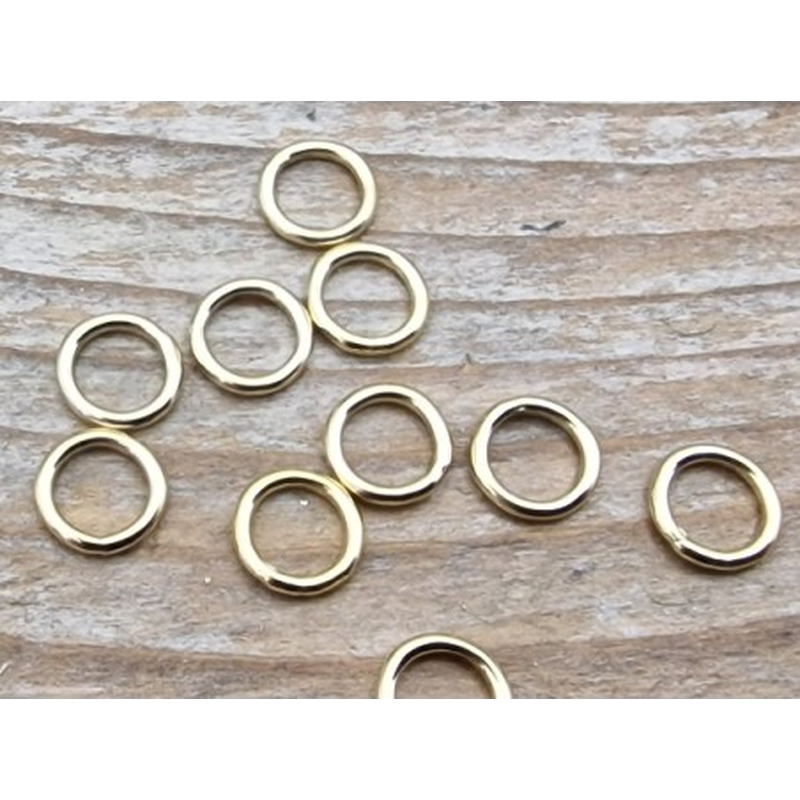Ring 5mm geschlossen, Goldfilled