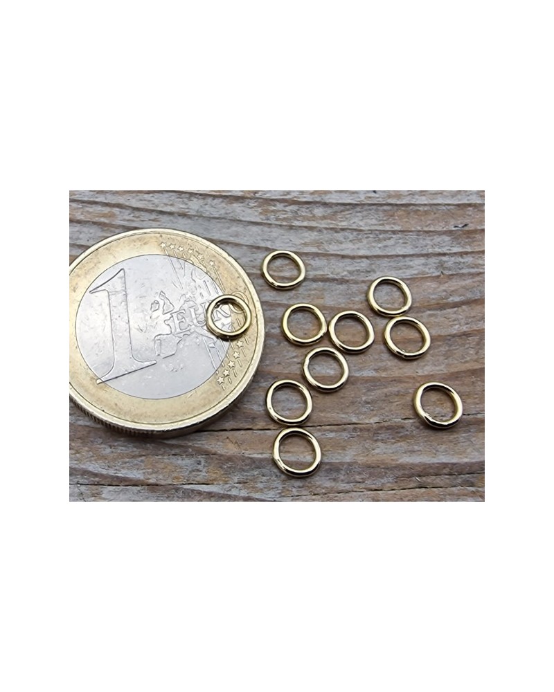 Ring 5mm geschlossen, Goldfilled