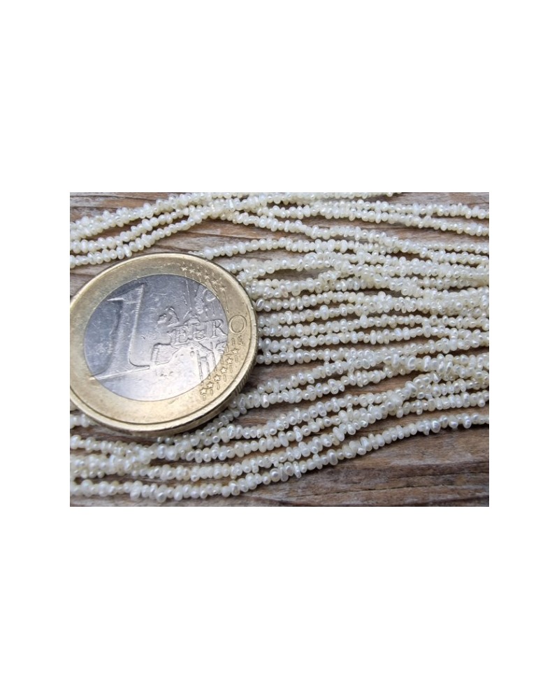 Perlenstrang Keshi 1.5-2mm/50cm