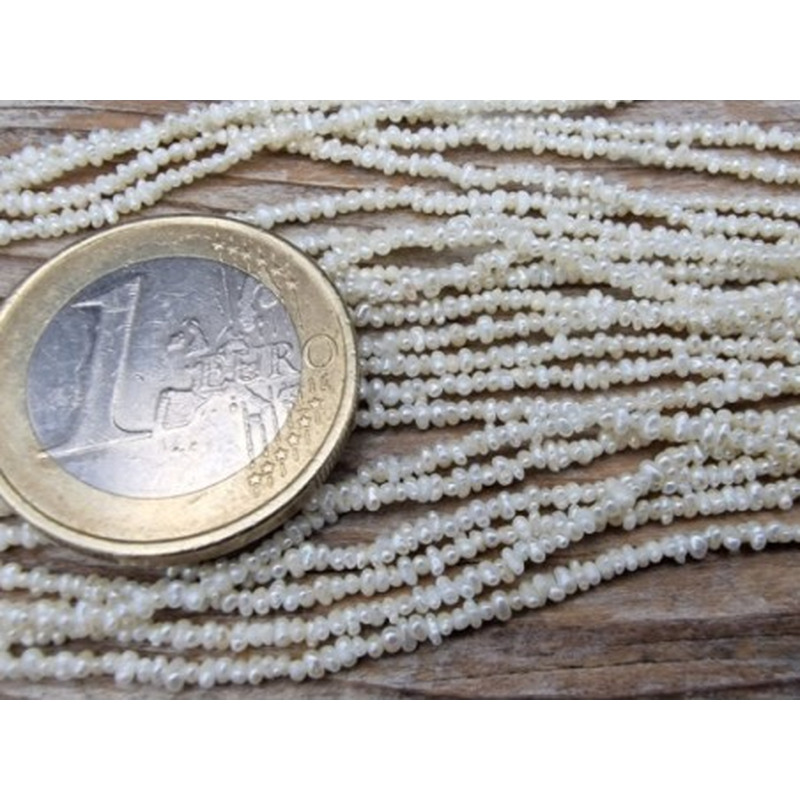 Perlenstrang Keshi 1.5-2mm/50cm