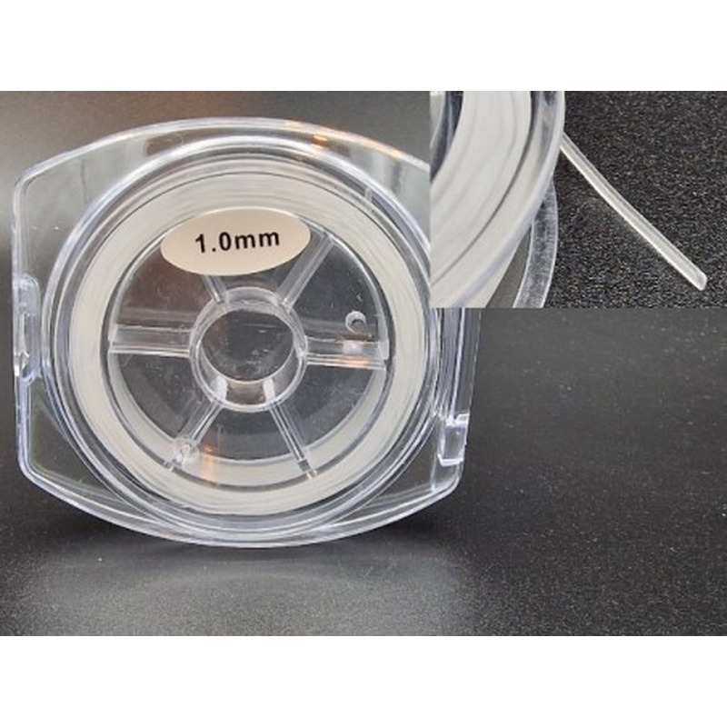 Schmuckgummi 1.0mm, 10m