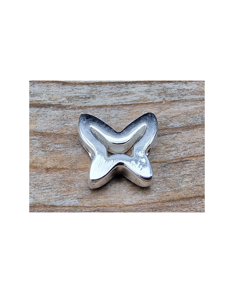 Zwischenteil, Schmetterling 8x7mm, 925 Silber