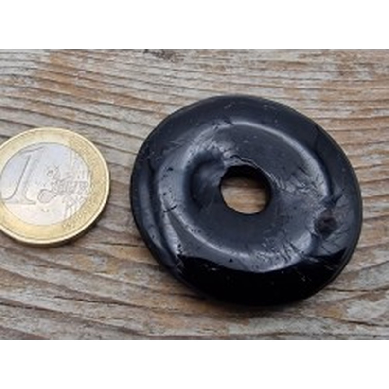schwarzer Turmalin - Schörl - Donut 40mm 2