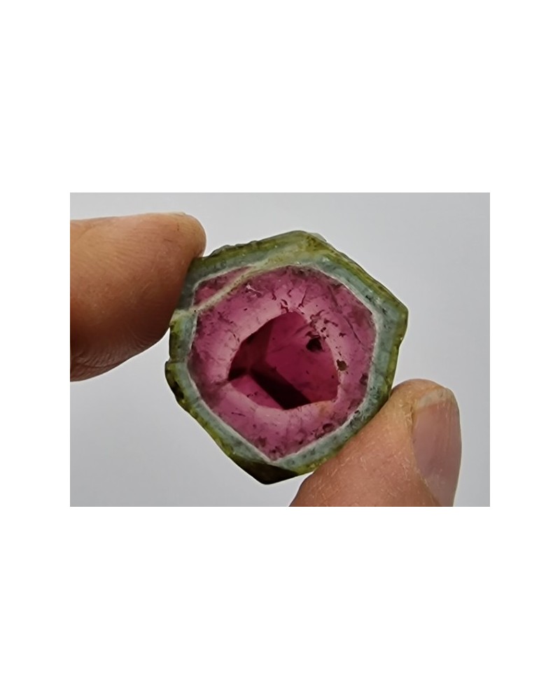 Wassermelonenturmalin 30x5mm
