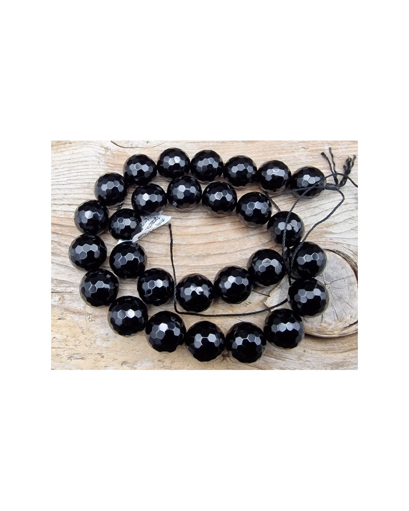 Onyxkette facettiert 16mm