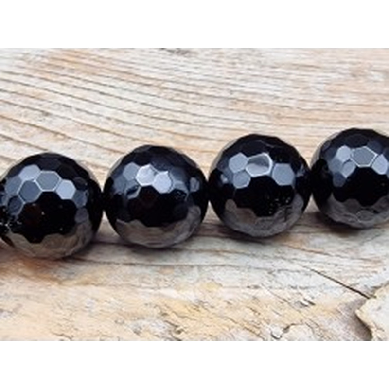Onyxkette facettiert 16mm