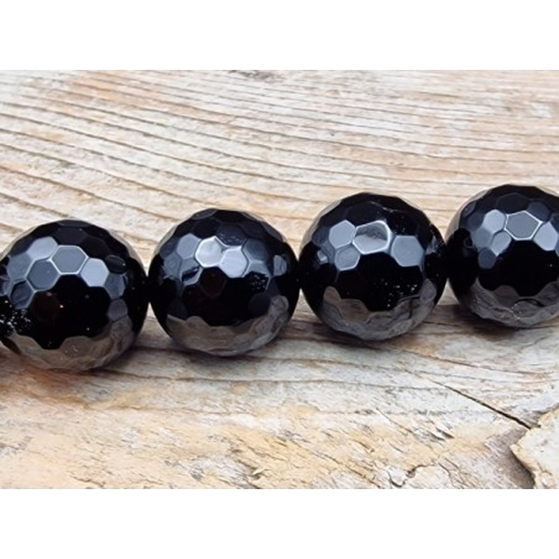 Onyxkette facettiert 16mm
