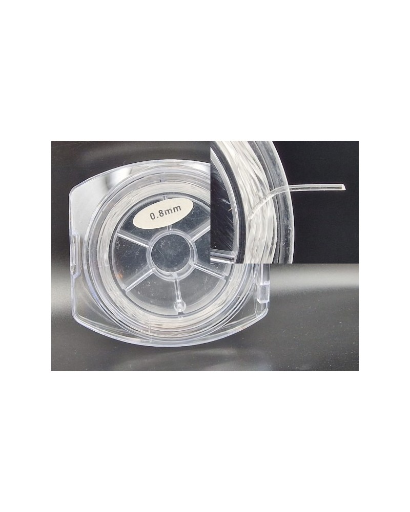 Schmuckgummi 0.8mm, 10m