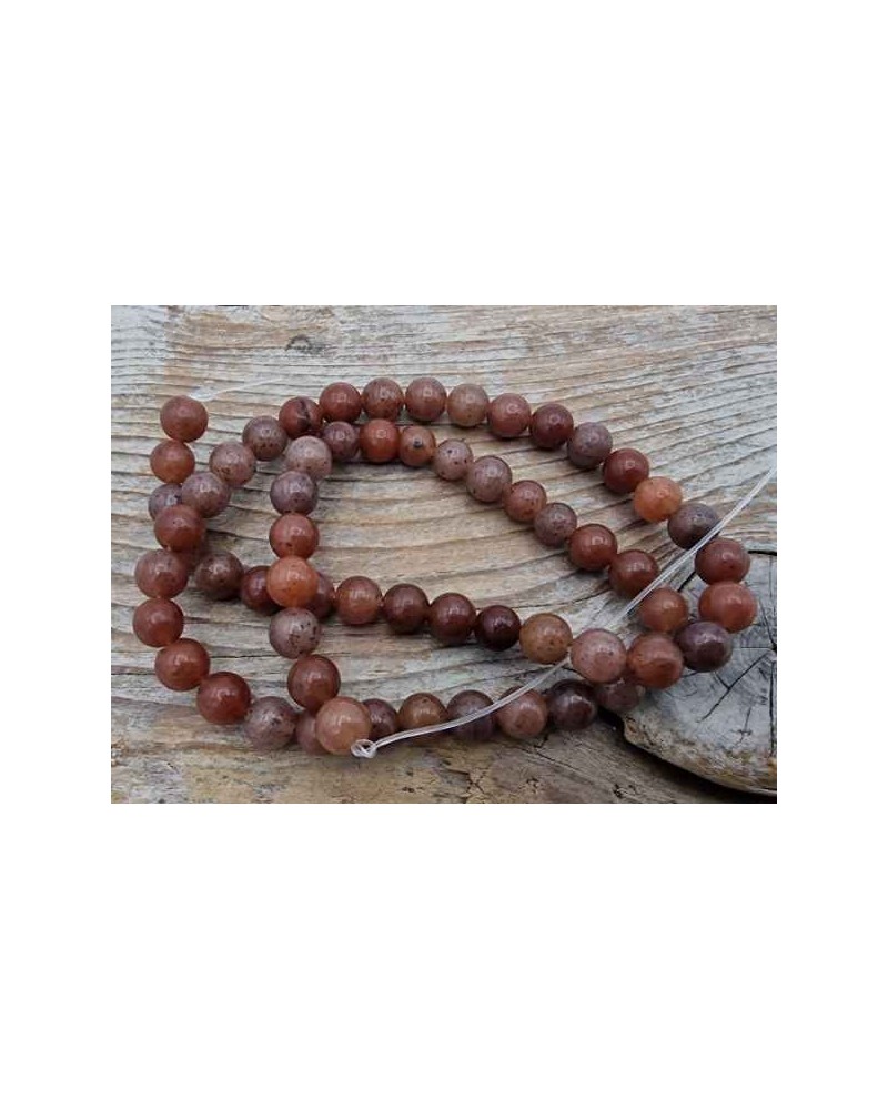 Purple Aventurin Kette 6mm