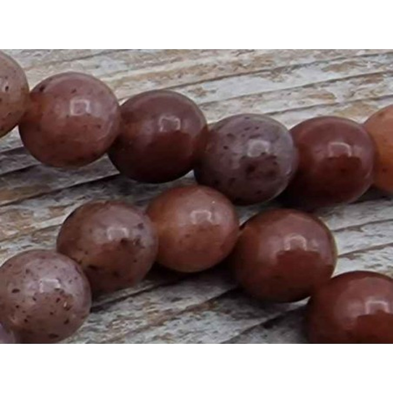 Purple Aventurin Kette 6mm