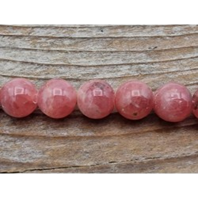 Rhodochrositkette 6mm