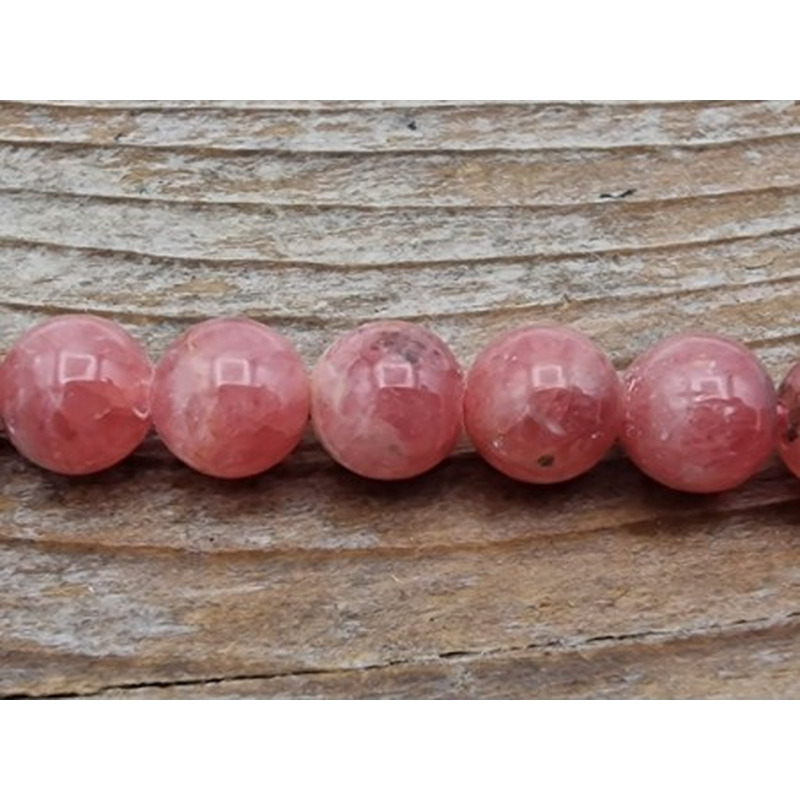 Rhodochrositkette 6mm