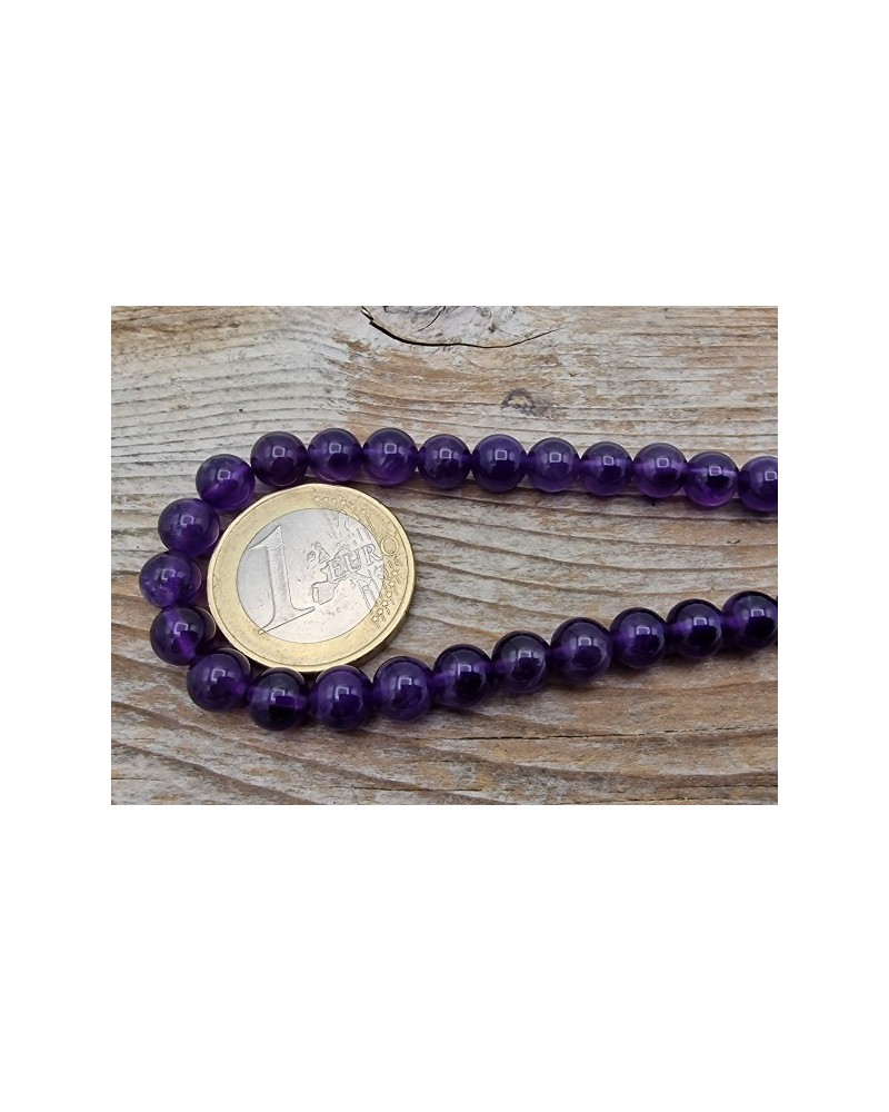 Amethystkette 6mm