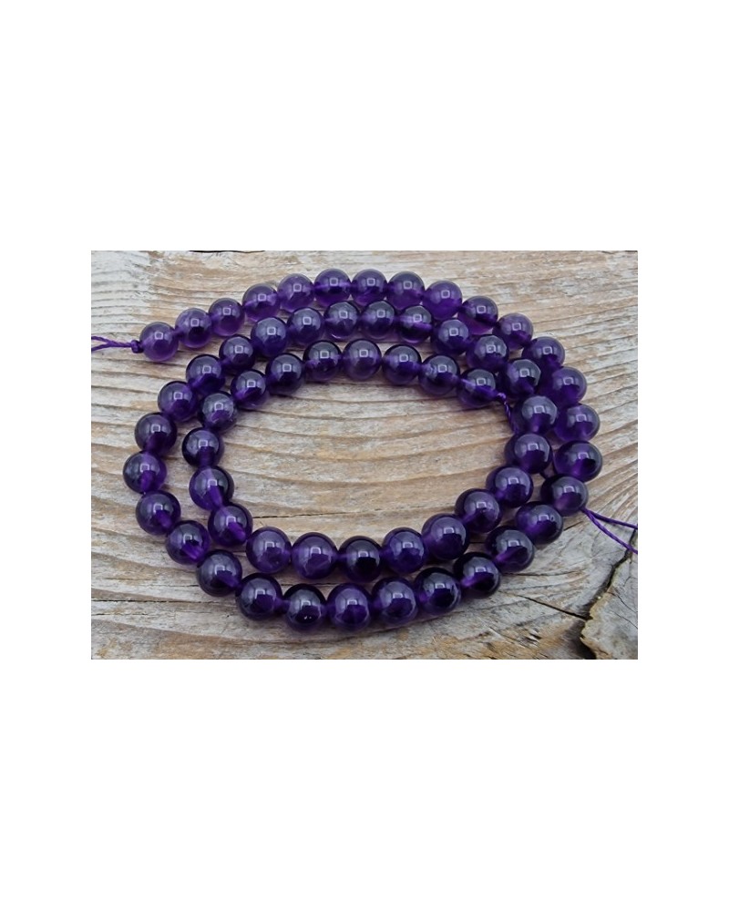 Amethystkette 6mm