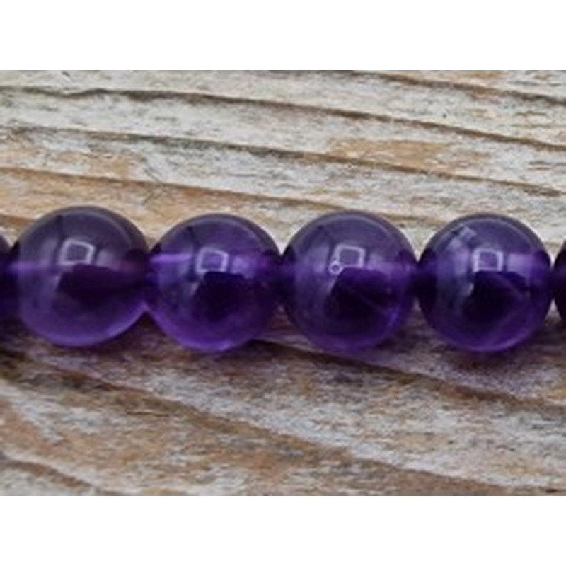 Amethystkette 6mm