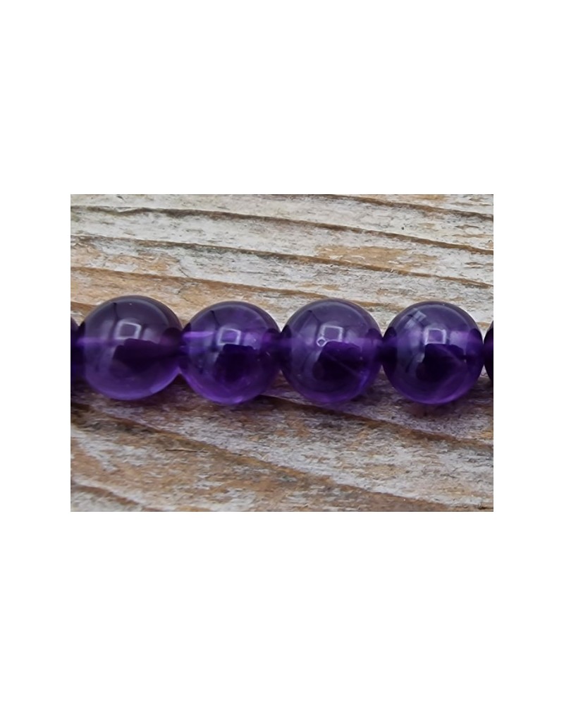 Amethystkette 6mm